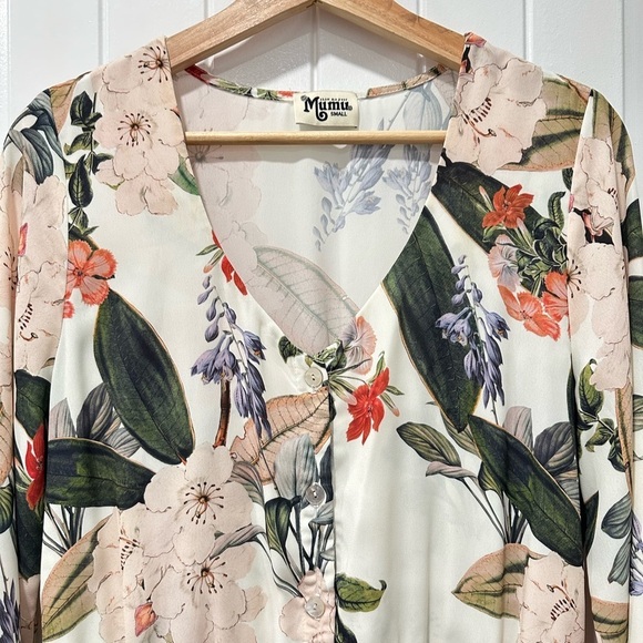 Show Me Your MuMu Floral Long-Sleeve Romper - Picture 2 of 7